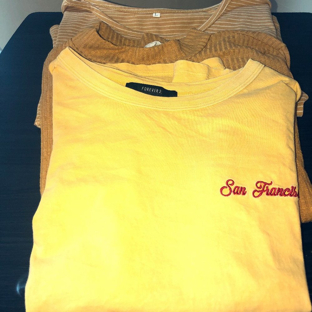 Bundle of 3 Cute Juniors Tops